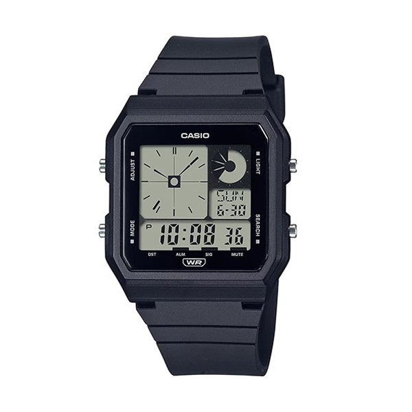 Casio LF-20W-1AEF Vintage Digital Twin-Graph Resin Watch