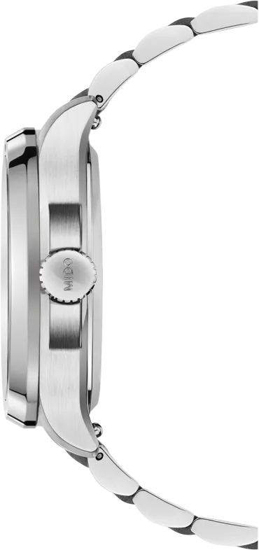 Mido Multifort TV Big Date 39.2x40mm Satin-finished and Polished Stainless Steel Bezel M049.526.11.081.00