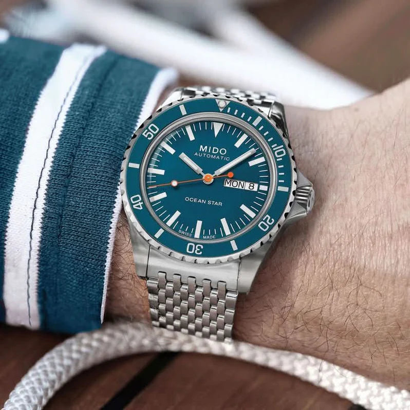 Mido Ocean Star Tribute Special Edition 40.5mm Blue Aluminum Diving Bezel M026.830.11.041.00