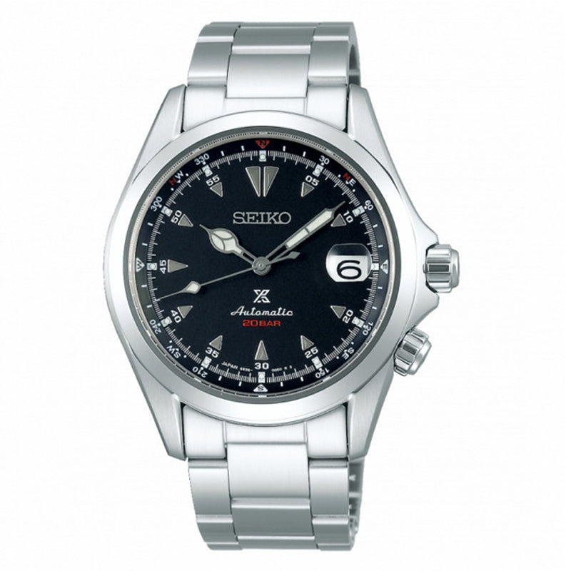 SEIKO Prospex Alpinist SPB117J1 39.5mm Black Dial Automatic Land Watch