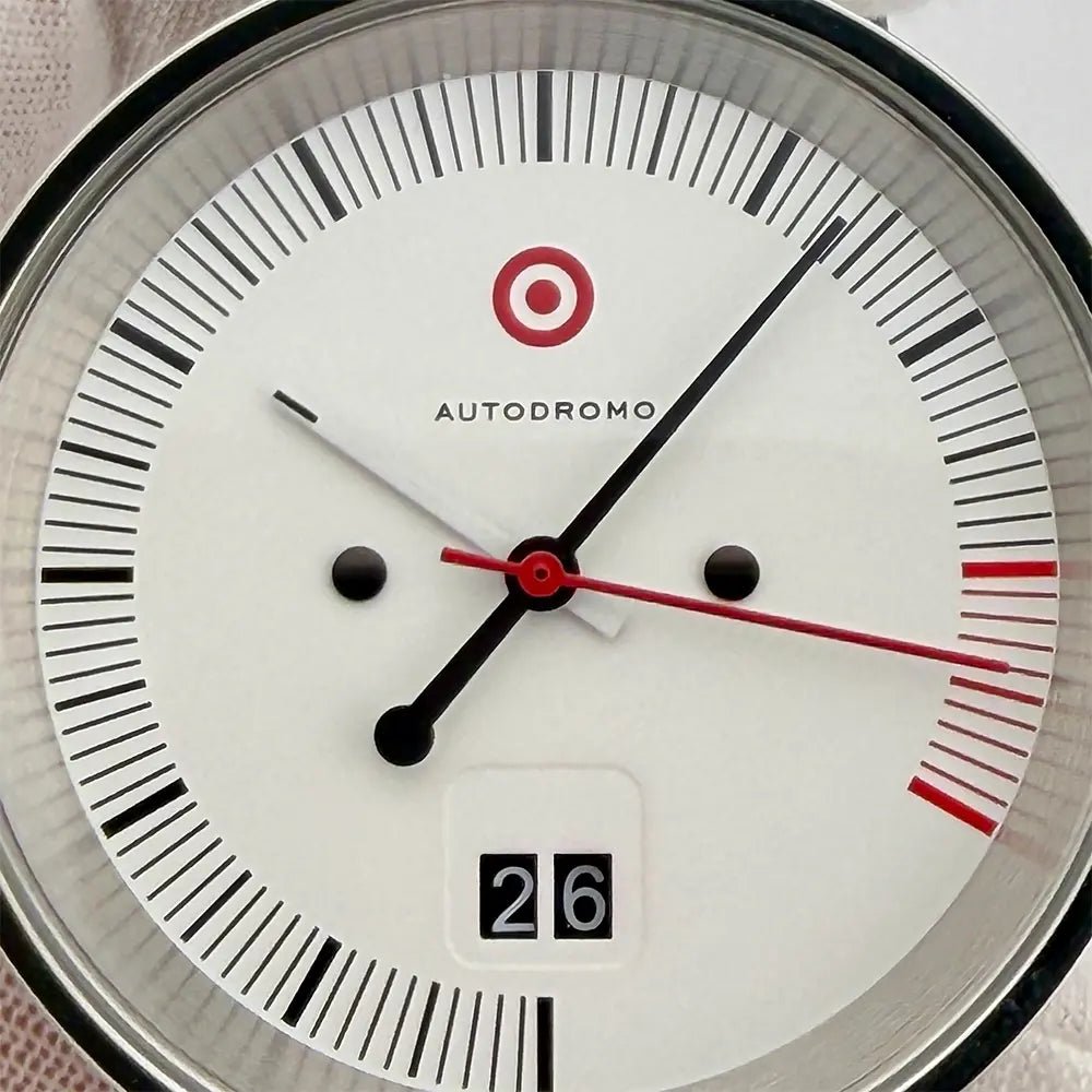 Autodromo Intereuropa Target Corporation White Dial - CalderoneWatchCo