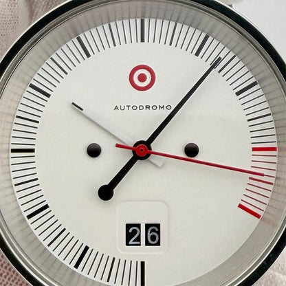 Autodromo Intereuropa Target Corporation White Dial - CalderoneWatchCo
