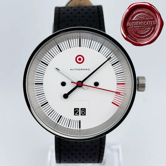 Autodromo Intereuropa Target Corporation White Dial - CalderoneWatchCo