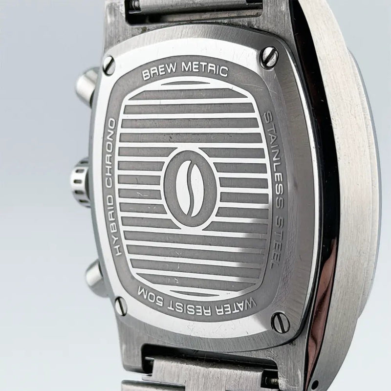 Brew Metric Green Dial | 36mm Meca - Quartz Chronograph | Stainless Steel - CalderoneWatchCo