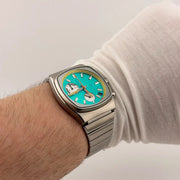 Brew Metric Green Dial | 36mm Meca - Quartz Chronograph | Stainless Steel - CalderoneWatchCo