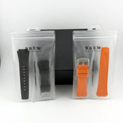 Brew Metric Retro Dial Chronograph 36mm Full Kit + 2 Extra Rubber Straps - CalderoneWatchCo