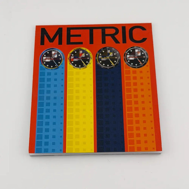 Brew Metric Retro Dial Chronograph 36mm Full Kit + 2 Extra Rubber Straps - CalderoneWatchCo