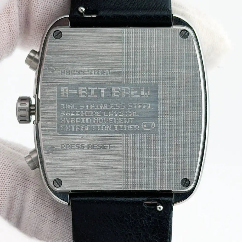 Brew Watch Co. 8 - Bit Brew Chronograph Full Kit Discontinued Retro Coffee Watch - CalderoneWatchCo