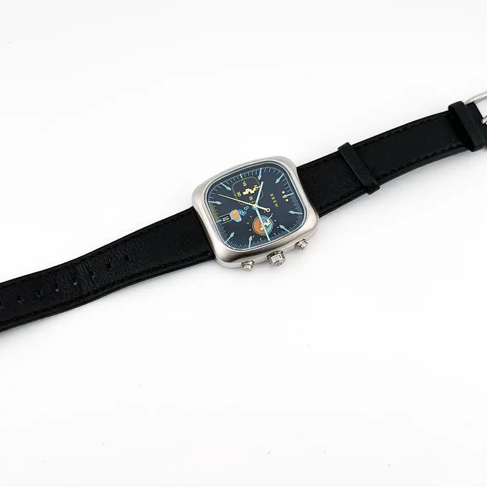 Brew Watch Co. 8 - Bit Brew Chronograph Full Kit Discontinued Retro Coffee Watch - CalderoneWatchCo