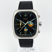 Brew Watch Co. 8 - Bit Brew Chronograph Full Kit Discontinued Retro Coffee Watch - CalderoneWatchCo