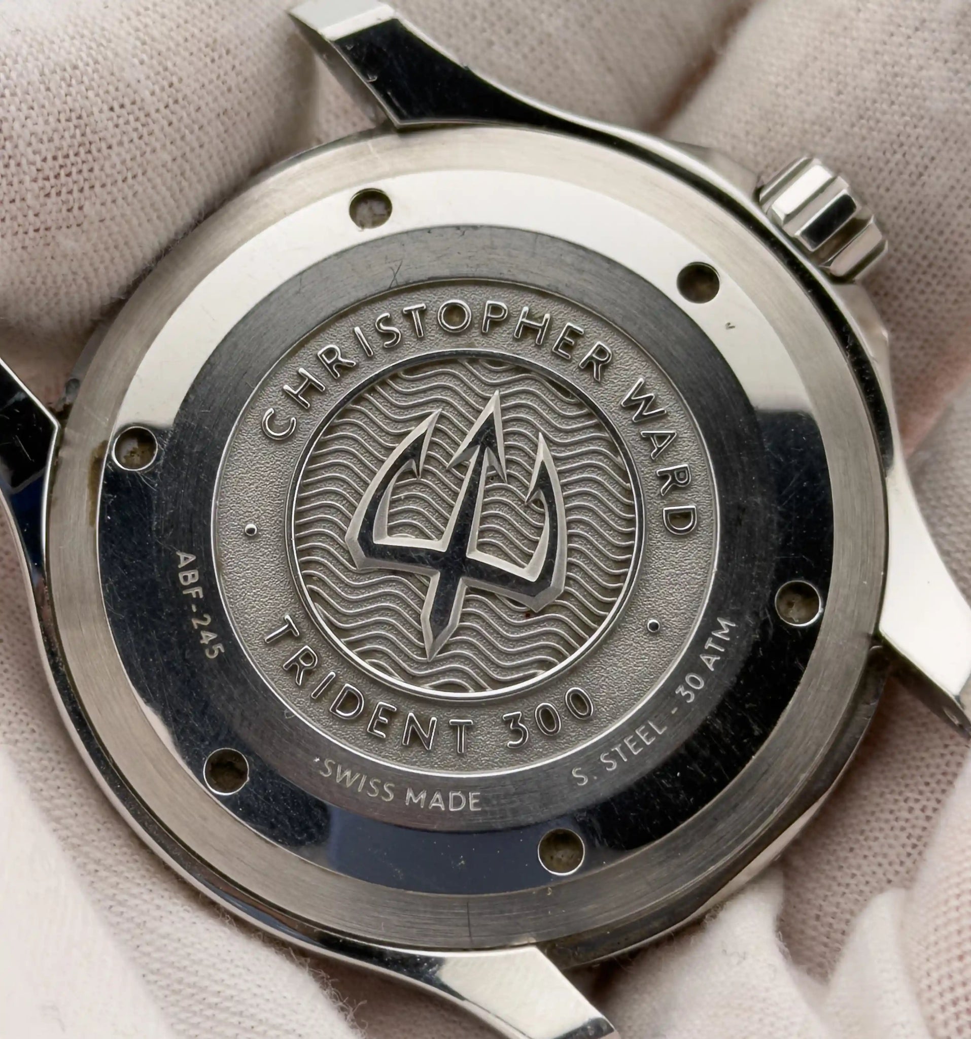 Christopher Ward C60 Trident Quartz Swiss Dive Watch 43mm - CalderoneWatchCo