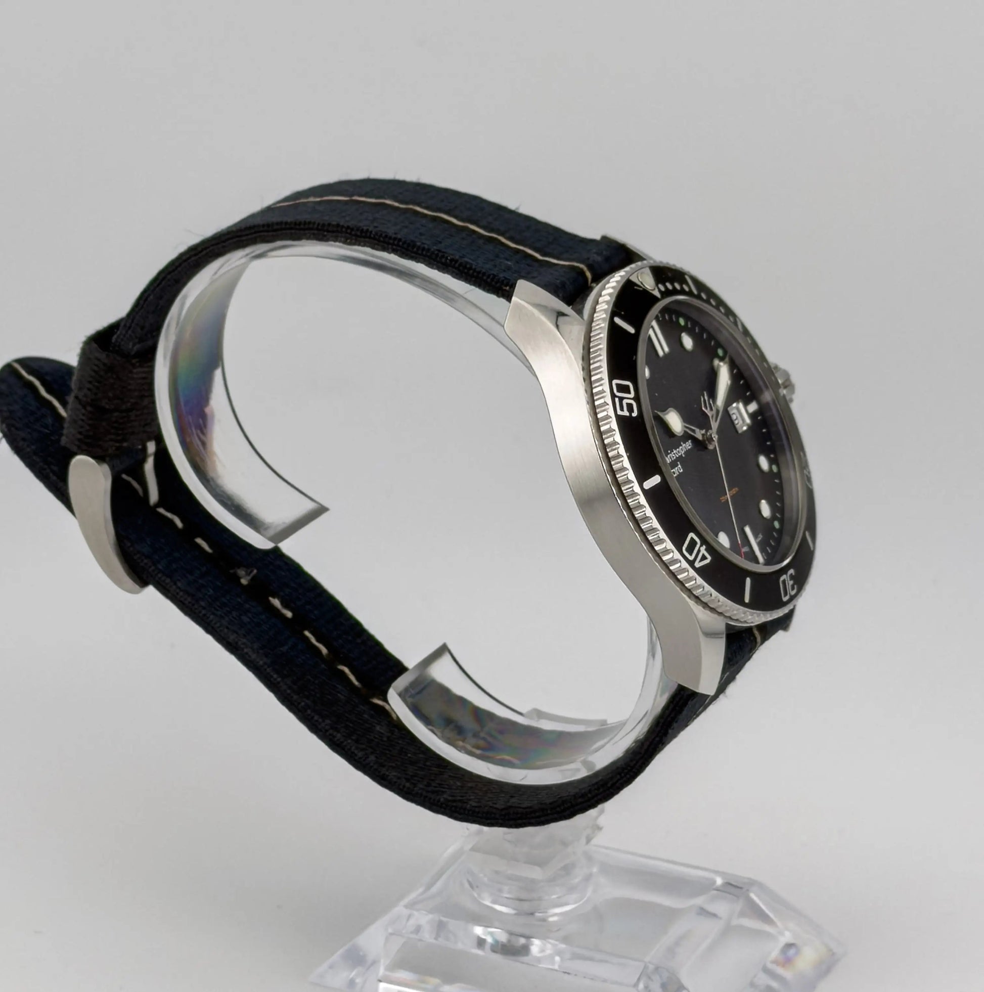 Christopher Ward C60 Trident Quartz Swiss Dive Watch 43mm - CalderoneWatchCo