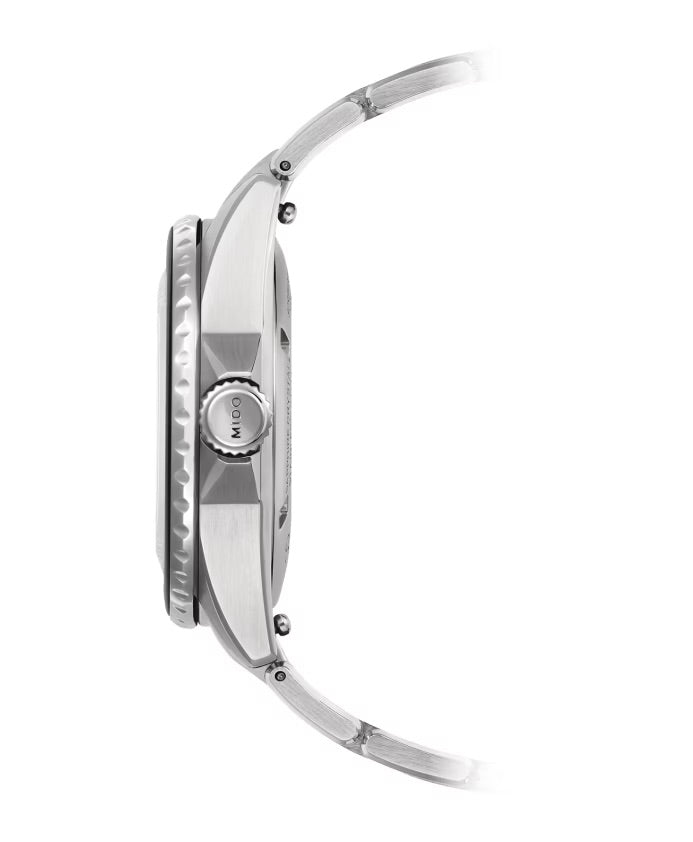 Mido Ocean Star 36.5mm Polished Stainless Steel Rotating Bezel M026.207.11.051.00