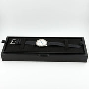 Farer Universal Automatic 39.5mm Silver Dial Full Set + 2 Extra Straps - CalderoneWatchCo