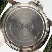 Halios Delfin 500m Blue Wave Dial – Full Set Serial 164 w/ 3 Straps – Excellent - CalderoneWatchCo