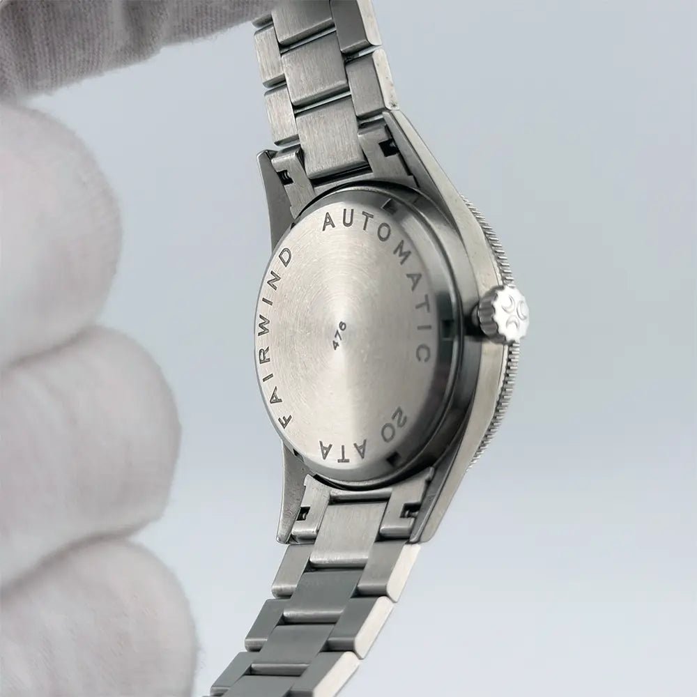 Halios Fairwind Bathyal Blue 39mm Swiss Automatic Sapphire Bezel Full Kit - CalderoneWatchCo