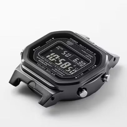 Casio G-SHOCK Heritage Series 42.8mm Stainless Steel & White Bio-based Resin Fixed Bezel GW-5000HS-7ER