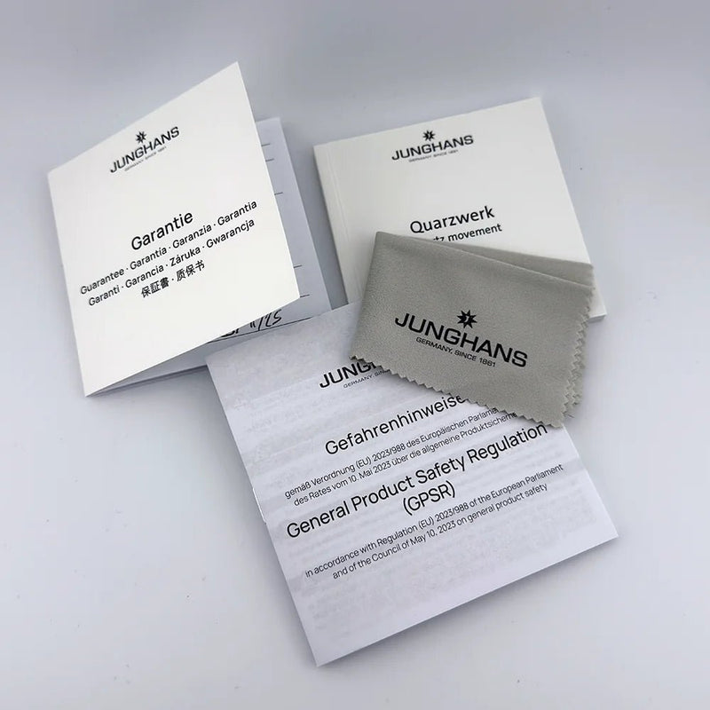 Junghans Max Bill Automatic 38mm Silver Dial 041/4461.02 – Brand New 2025 Full Set - CalderoneWatchCo