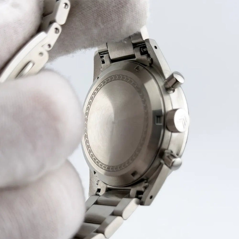 Lorier Olympia Contrasto Panda Chronograph 38mm Automatic - CalderoneWatchCo