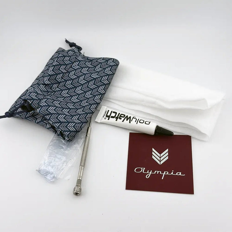 Lorier Olympia Contrasto Panda Chronograph 38mm Automatic - CalderoneWatchCo