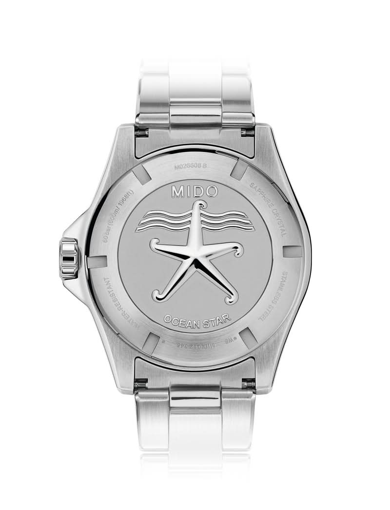 Mido Ocean Star 600 Chronometer 43.5mm Stainless Steel Bezel with Blue Ceramic Insert M026.608.11.041.01