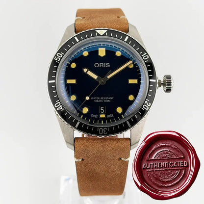 Oris Divers Sixty - Five 40mm Blue Dial 733 7707 4055 – Brand New 2025 Full Set - CalderoneWatchCo