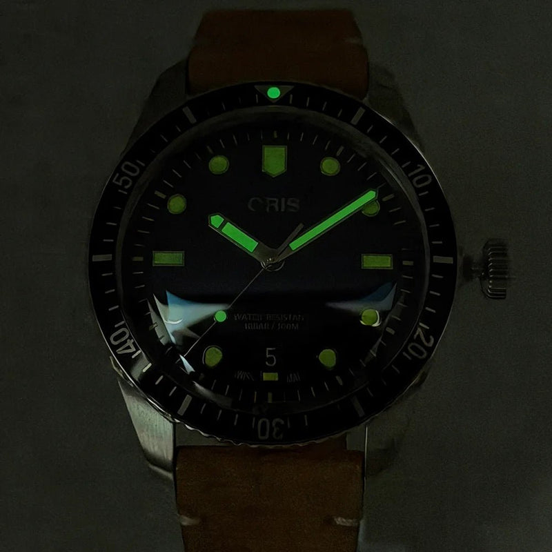 Oris Divers Sixty - Five 40mm Blue Dial 733 7707 4055 – Brand New 2025 Full Set - CalderoneWatchCo