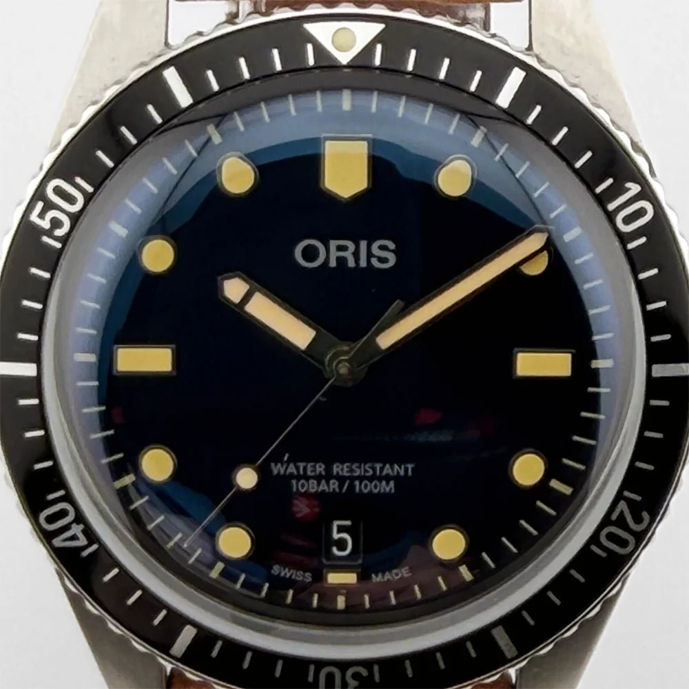 Oris Divers Sixty - Five 40mm Blue Dial 733 7707 4055 – Brand New 2025 Full Set - CalderoneWatchCo