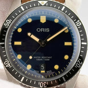 Oris Divers Sixty - Five 40mm Blue Dial 733 7707 4055 – Brand New 2025 Full Set - CalderoneWatchCo