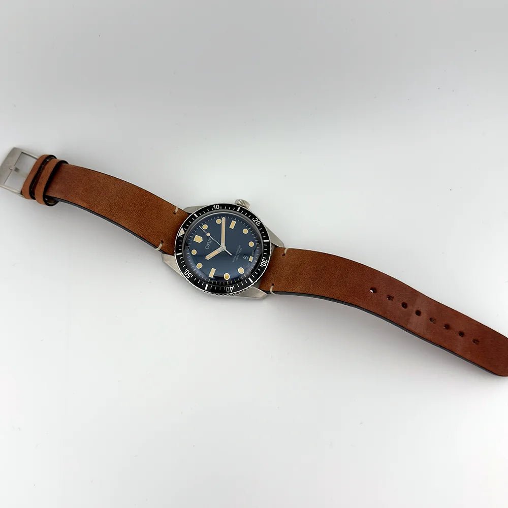 Oris Divers Sixty - Five 40mm Blue Dial 733 7707 4055 – Brand New 2025 Full Set - CalderoneWatchCo