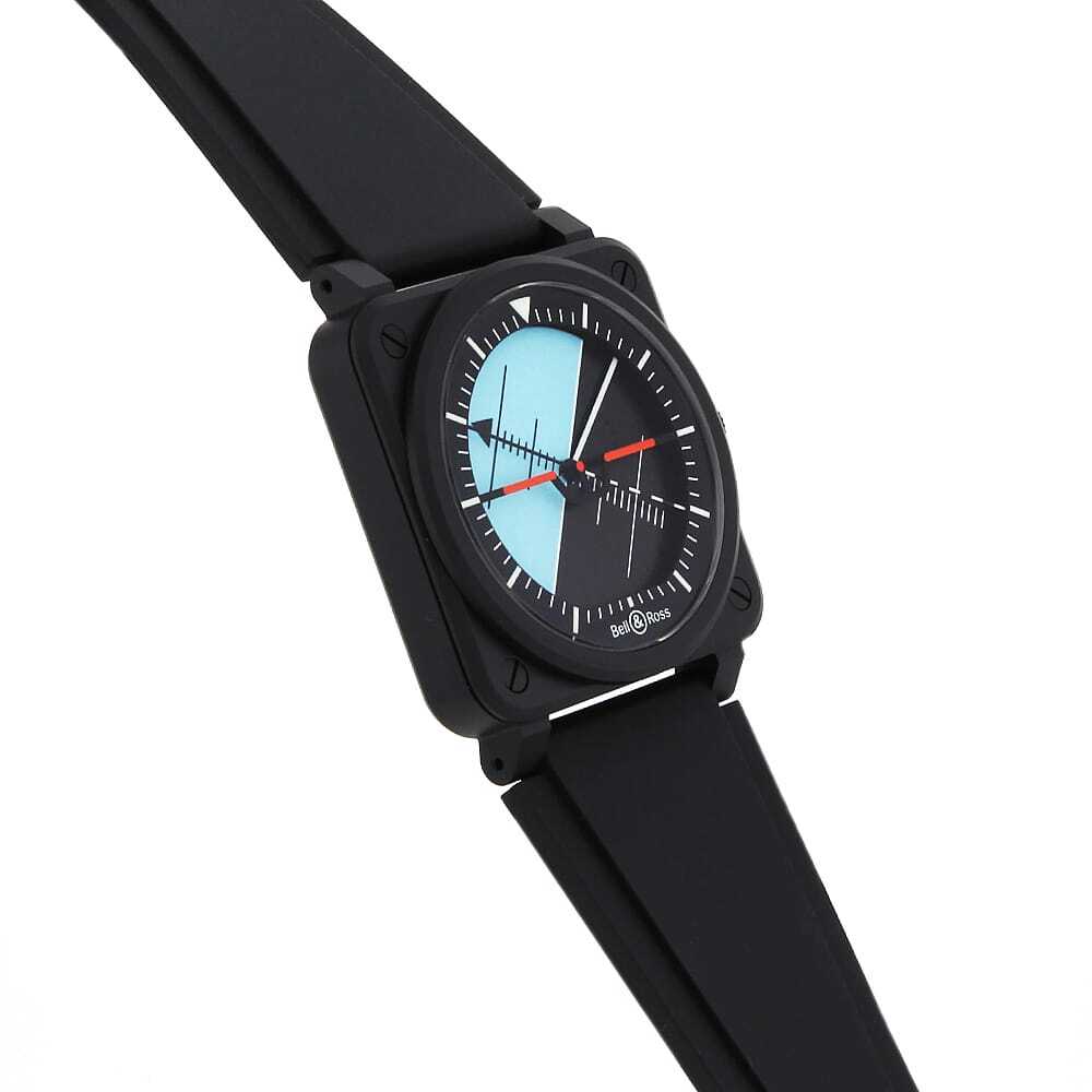 Bell & Ross BR 03 Horizon 41mm Black Ceramic Bezel BR03A-HRZ-CE_SRB