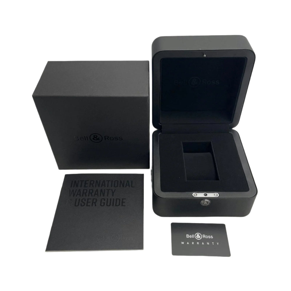 Bell & Ross BR 05 Chrono Blue Steel 42mm Brushed and Polished Steel Bezel BR05C-BU-ST_SST