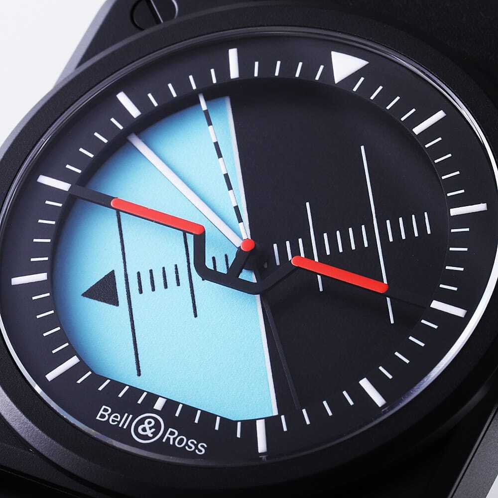 Bell & Ross BR 03 Horizon 41mm Black Ceramic Bezel BR03A-HRZ-CE_SRB