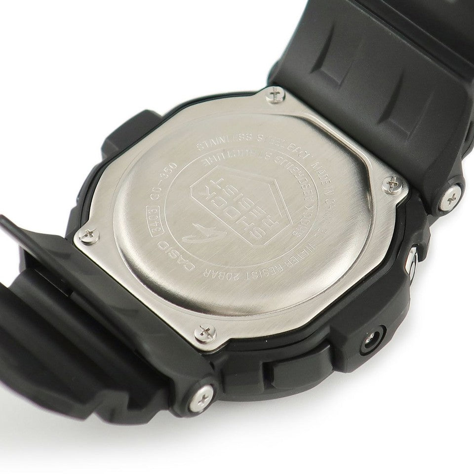 Casio G-SHOCK 50.8mm Black Resin Fixed Bezel GD-350-1CDR