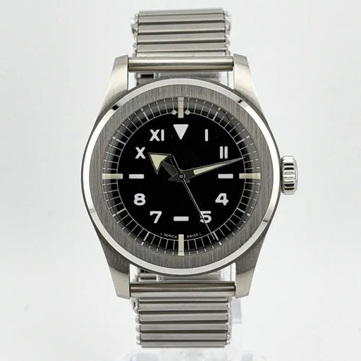 Serica 4512 California Dial 37.7mm Swiss Hand - Wind Field Watch Full Kit - CalderoneWatchCo