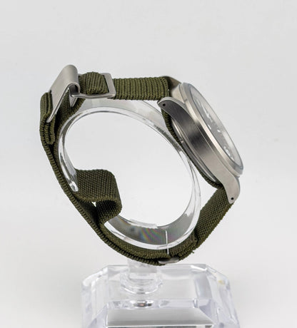Sinn 556 A 38.5mm German Automatic Pilot Watch Full Set Two Straps - CalderoneWatchCo