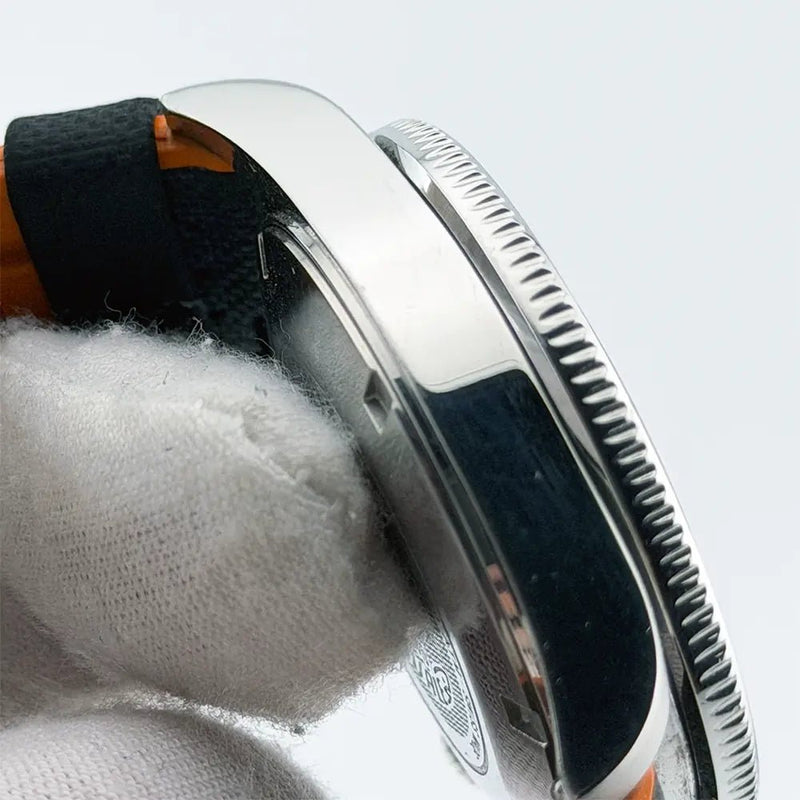 Squale 1545 30 ATMOS Black Ceramic 40mm Swiss Automatic Diver Full Kit + Bracelet - CalderoneWatchCo