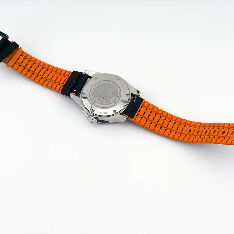 Squale 1545 30 ATMOS Black Ceramic 40mm Swiss Automatic Diver Full Kit + Bracelet - CalderoneWatchCo