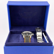 Squale 1545 30 ATMOS Black Ceramic 40mm Swiss Automatic Diver Full Kit + Bracelet - CalderoneWatchCo