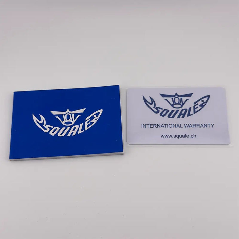 Squale 1545 30 ATMOS Black Ceramic 40mm Swiss Automatic Diver Full Kit + Bracelet - CalderoneWatchCo