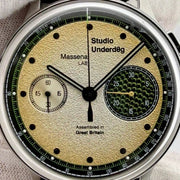 Studio Underdog Champagne & Caviar Massena LAB 38mm - CalderoneWatchCo