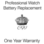 Watch Battery Replacement | Quartz | 1 Year Warranty - CalderoneWatchCo